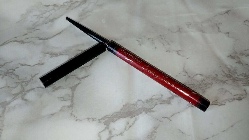 クリーミータッチライナー/キャンメイク/ジェルアイライナーを使ったクチコミ（2枚目）