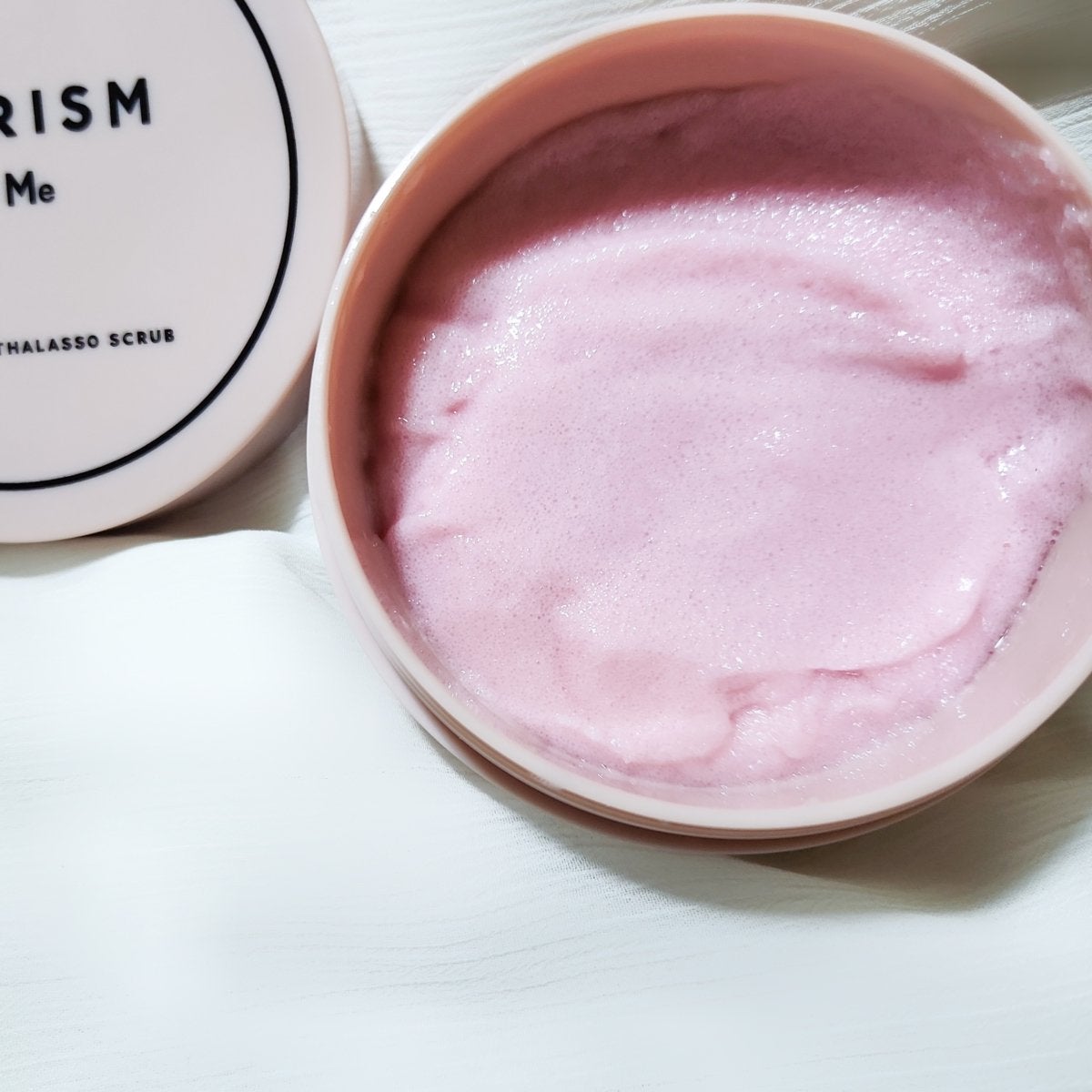 Q+Me スウィート ボム タラソ スクラブ/AGARISM/バスト・ヒップケアを使ったクチコミ(1枚目)