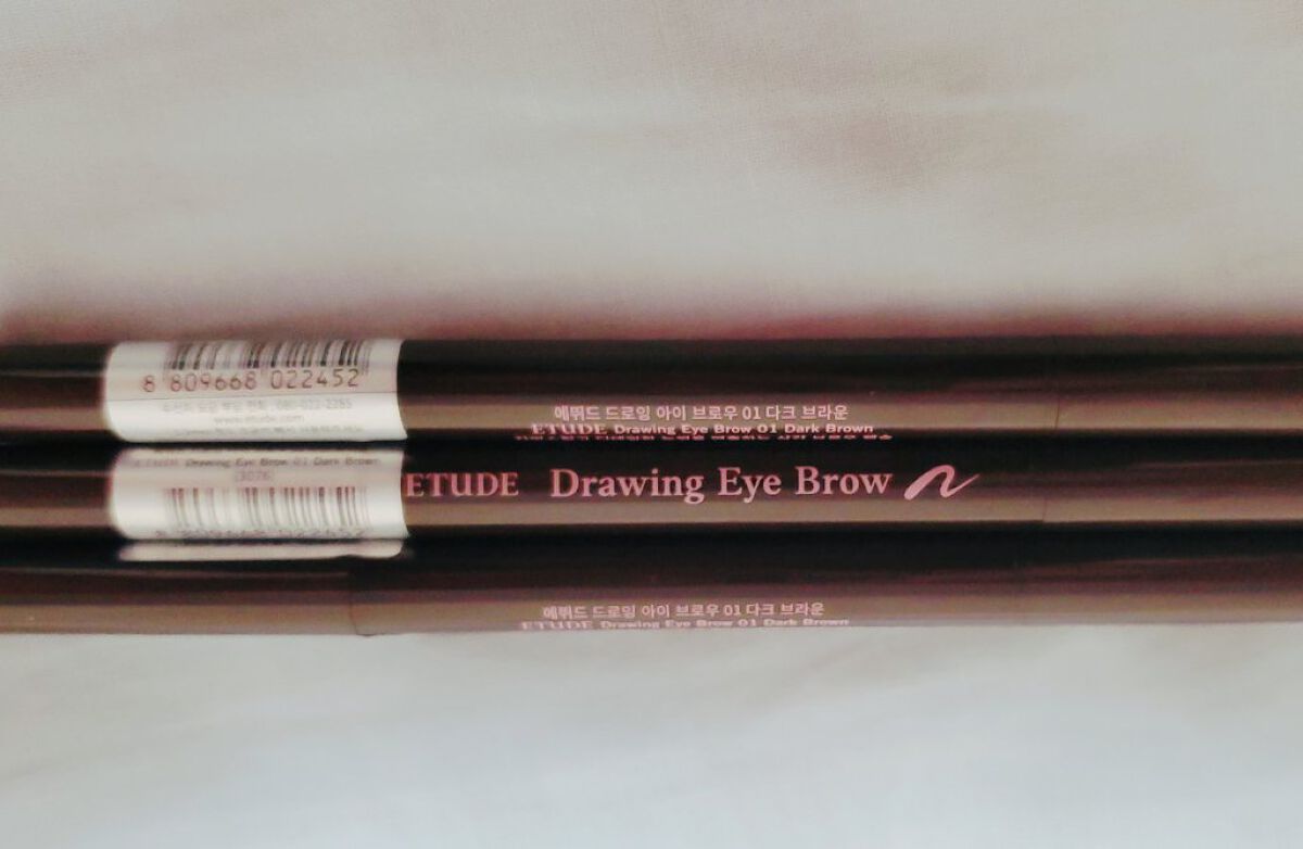 ドローイング アイブロウ ペンシル/ETUDE/アイブロウペンシルを使ったクチコミ（1枚目）