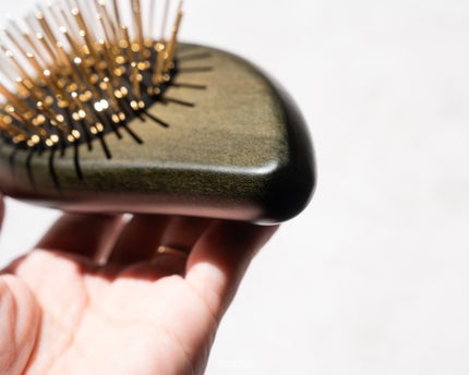 プレミアム FOX カッサ ゴースト ヘアブラシ ブラック/SNOW FOX SKINCARE/ヘアブラシを使ったクチコミ(9枚目)