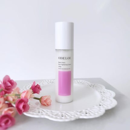 ブラックチェリー毛穴収縮クリーム ルフティグ/ODELOI/フェイスクリームを使ったクチコミ(1枚目)