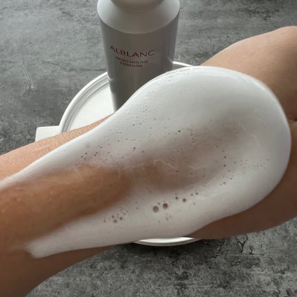 マイクロムース リフレッシャー/ALBLANC/泡洗顔を使ったクチコミ(3枚目)