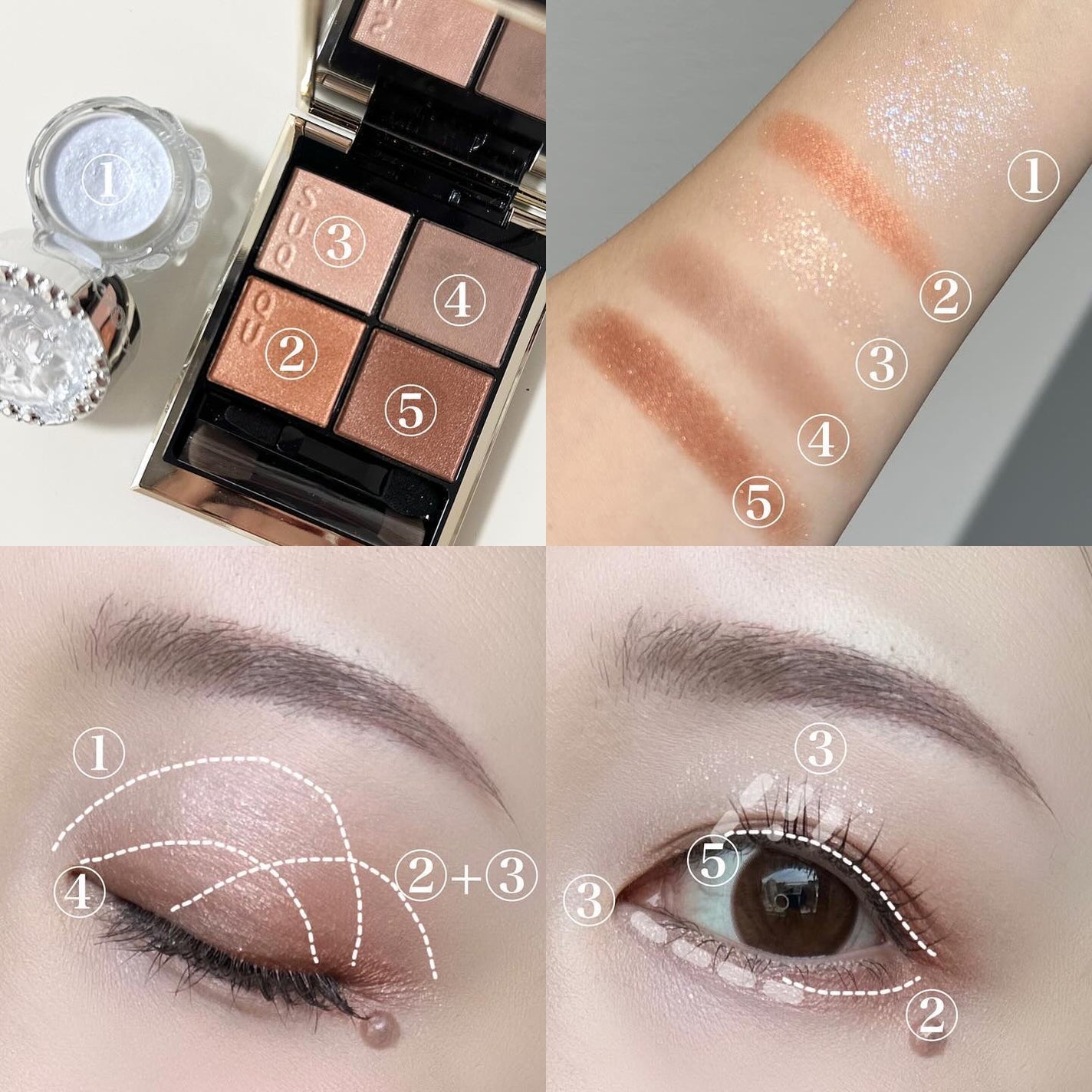 シグニチャー カラー アイズ/SUQQU/アイシャドウパレットを使ったクチコミ(4枚目)