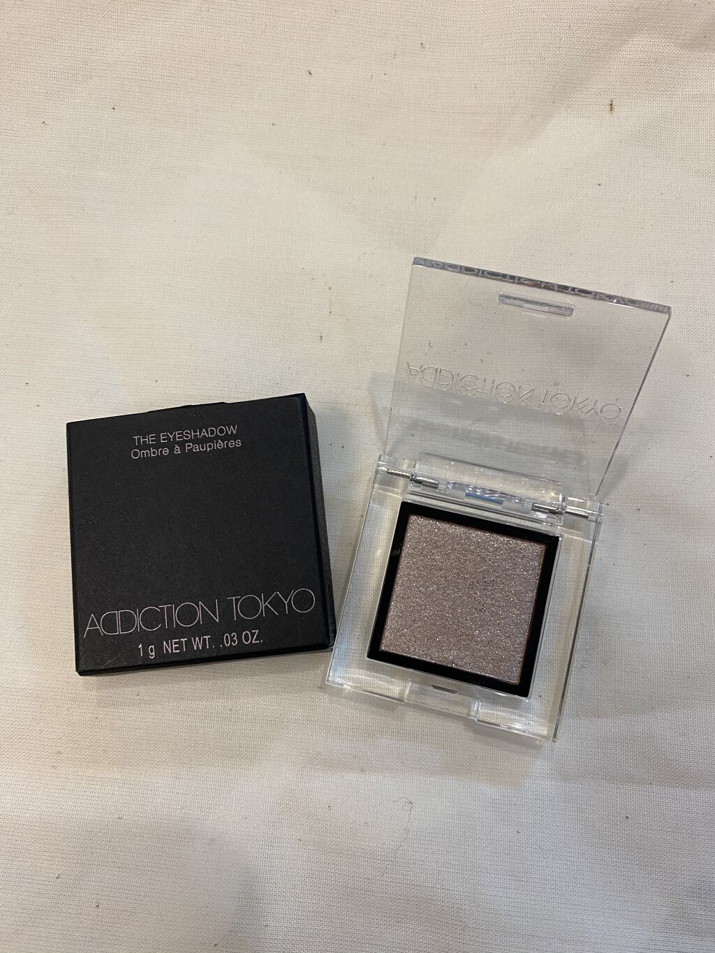 アディクション ザ アイシャドウ スパークル/ADDICTION/単色アイシャドウを使ったクチコミ（1枚目）