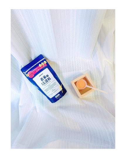 お米バスパウダー/amproom/保湿系入浴剤を使ったクチコミ(3枚目)
