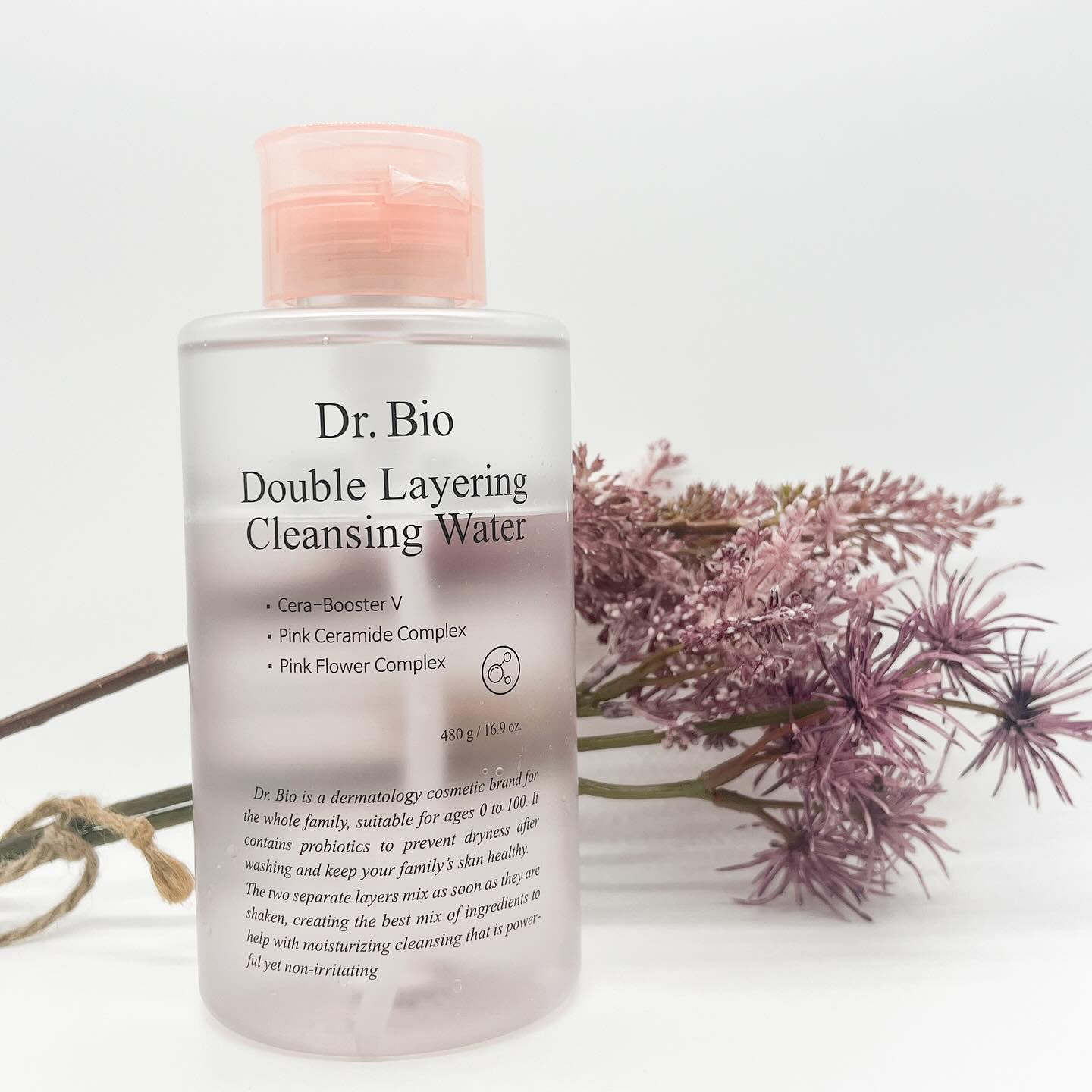 ダブルレイヤリングクレンジングウォーター/Dr.Bio/クレンジングウォーターを使ったクチコミ（1枚目）