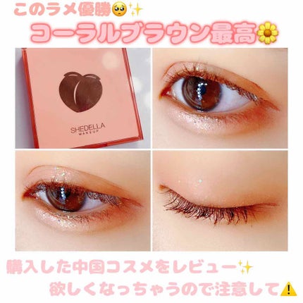 诗蒂娅九色眼影盘 (9 Colors Eye Shadow Palette)/SHEDELLA/アイシャドウパレットを使ったクチコミ(1枚目)