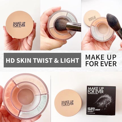 HDスキン ツイストライト/MAKE UP FOR EVER/ルースパウダーを使ったクチコミ(1枚目)