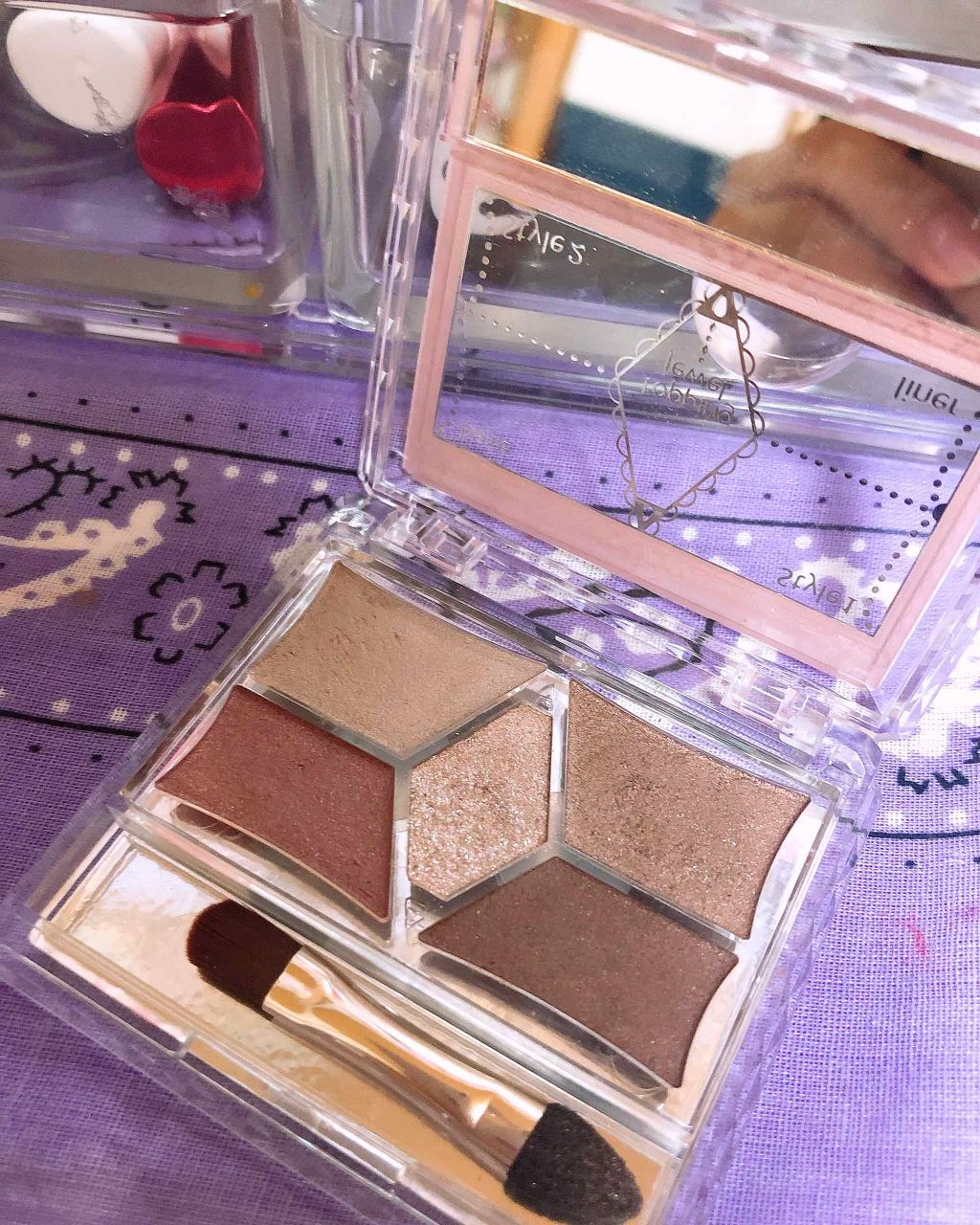 【旧品】パーフェクトスタイリストアイズ/キャンメイク/アイシャドウパレットを使ったクチコミ（2枚目）