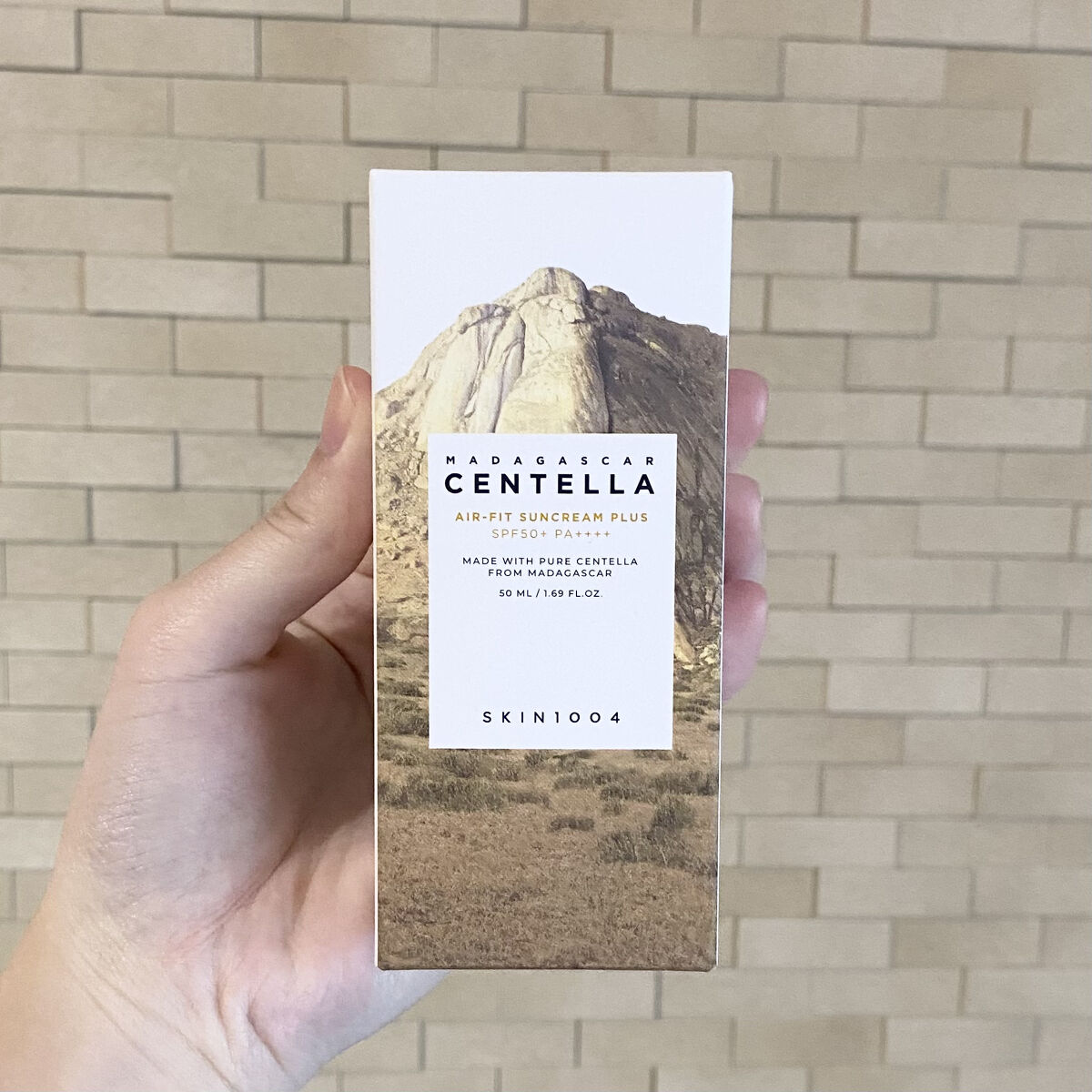 センテラ エアフィット サンクリーム プラス /SKIN1004/日焼け止めクリームを使ったクチコミ（2枚目）