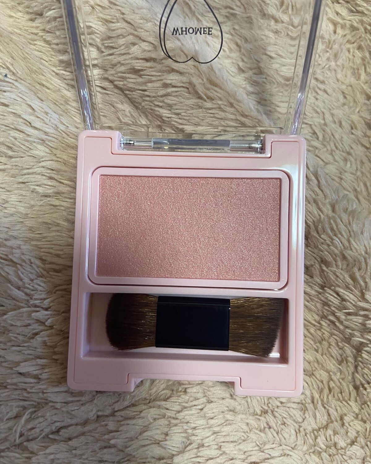 フーミー シングルブラッシュ/WHOMEE/パウダーチークを使ったクチコミ(2枚目)