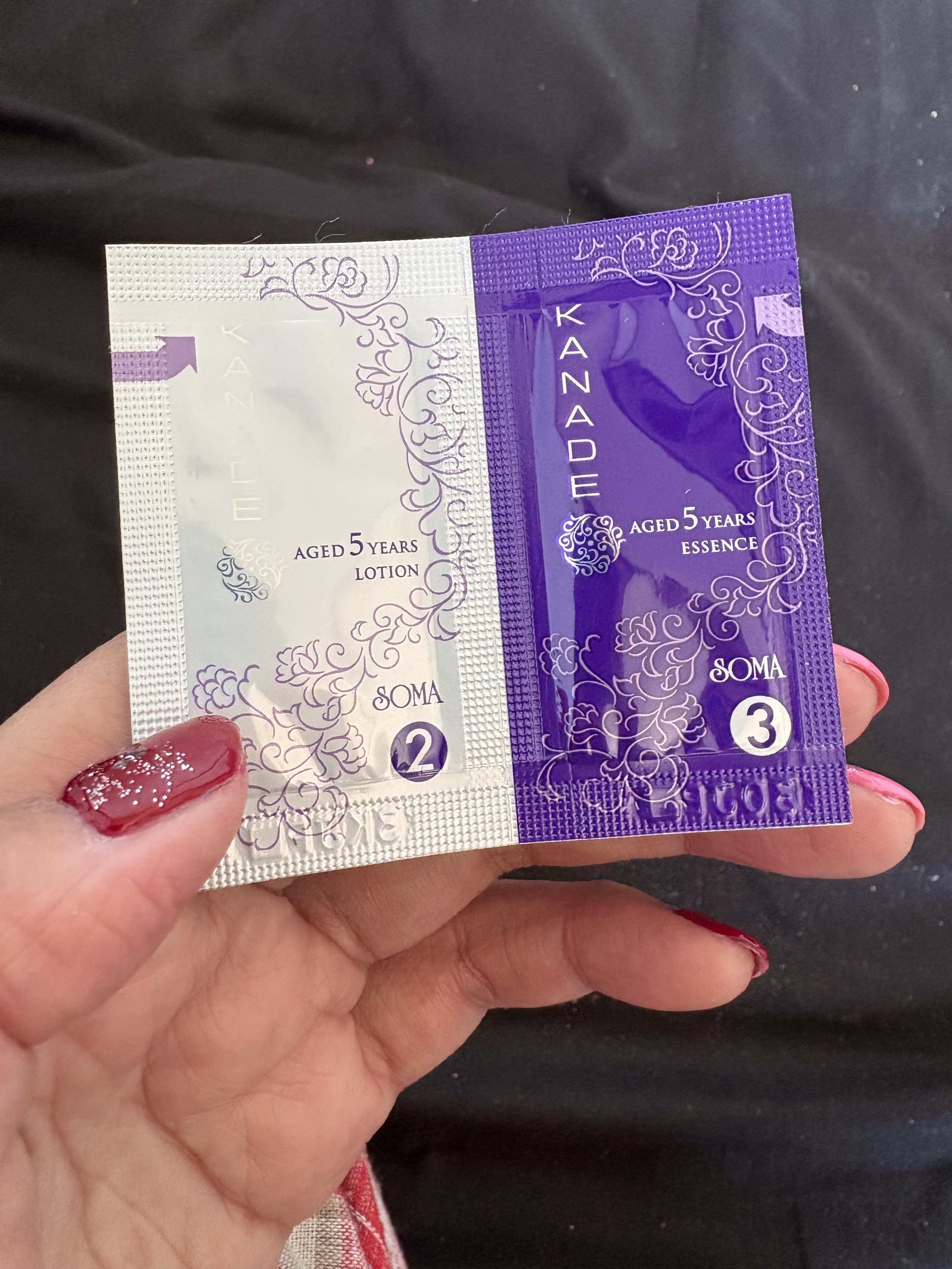 ソーマ化粧品 ソーマ花奏ローションのクチコミ「※ソーマ化粧品からサンプルいただきました

ソーマ花奏ローション

ソーマ原液シリーズでは比較.....」（3枚目）