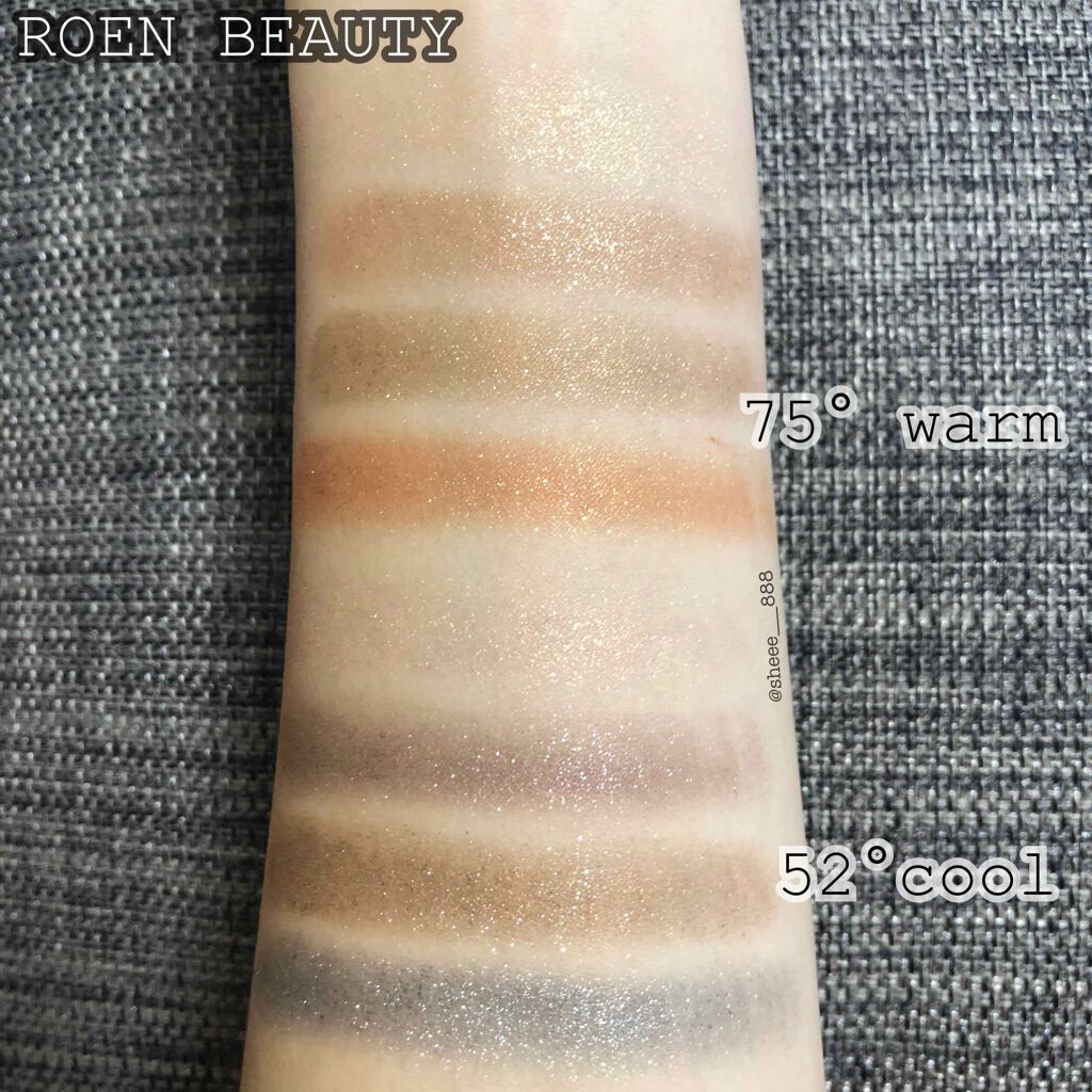 ROEN BEAUTY Eye Shadow Palette/ROEN BEAUTY /アイシャドウパレットを使ったクチコミ（2枚目）