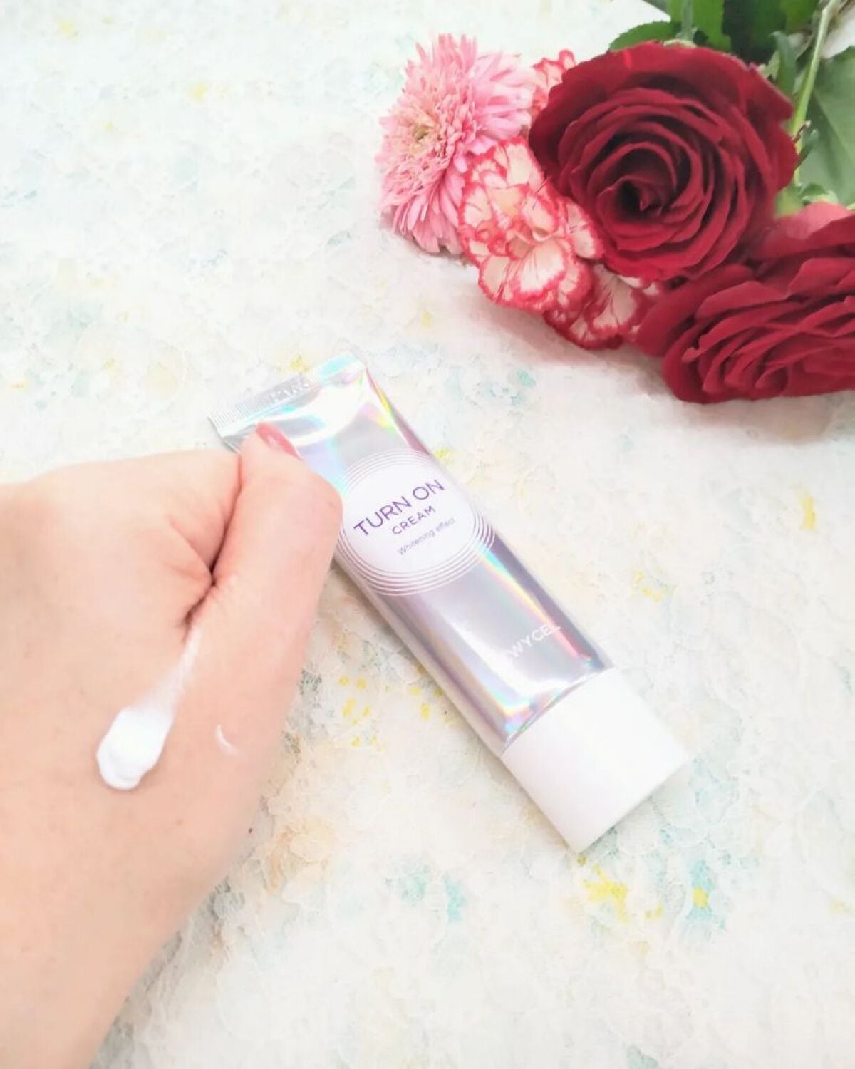 デュイセル ターンオンクリーム/DEWYCEL/フェイスクリームを使ったクチコミ(2枚目)