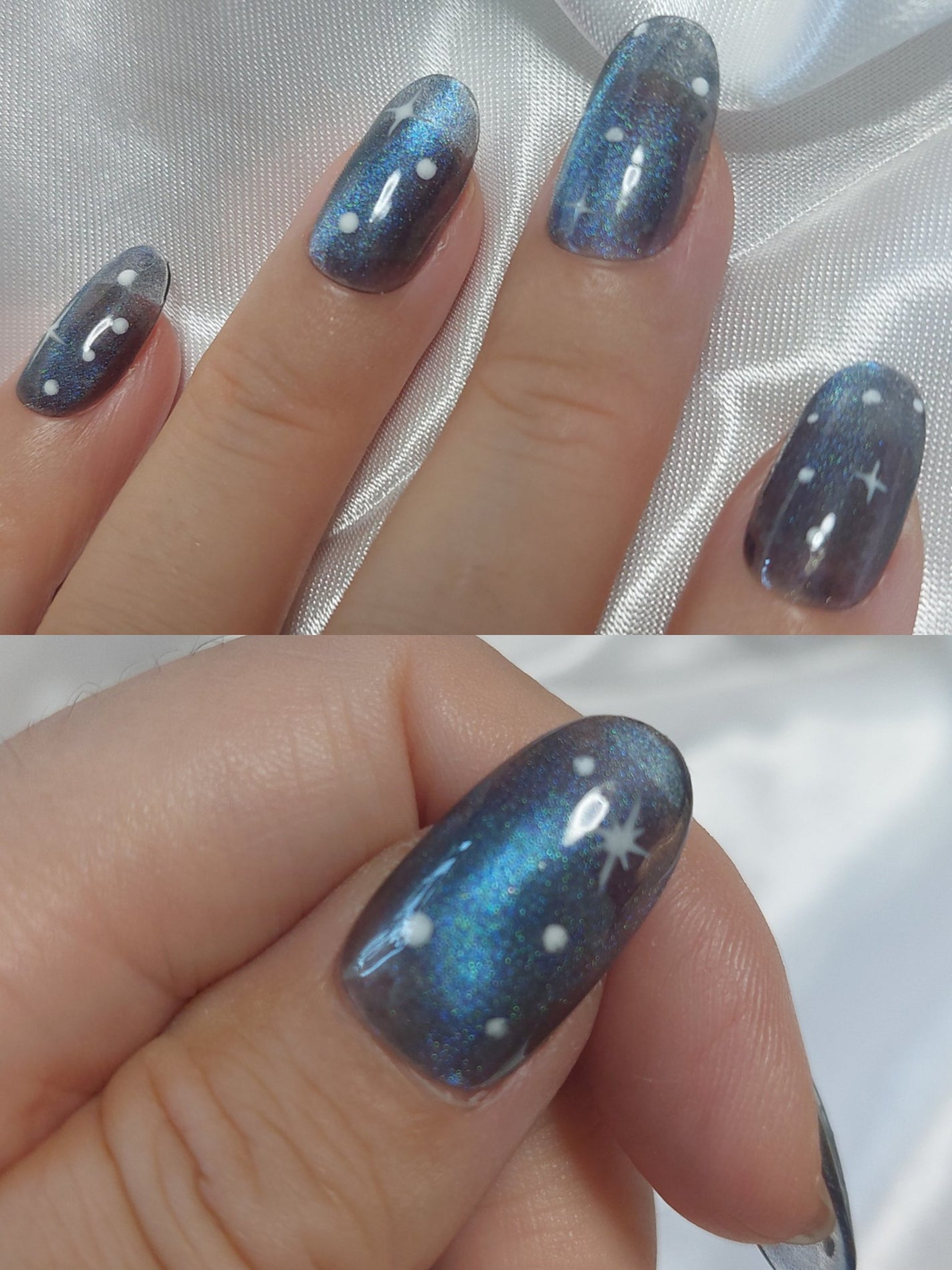 アニマルマグネットジェル/ネイル工房/ジェルネイルを使ったクチコミ(2枚目)