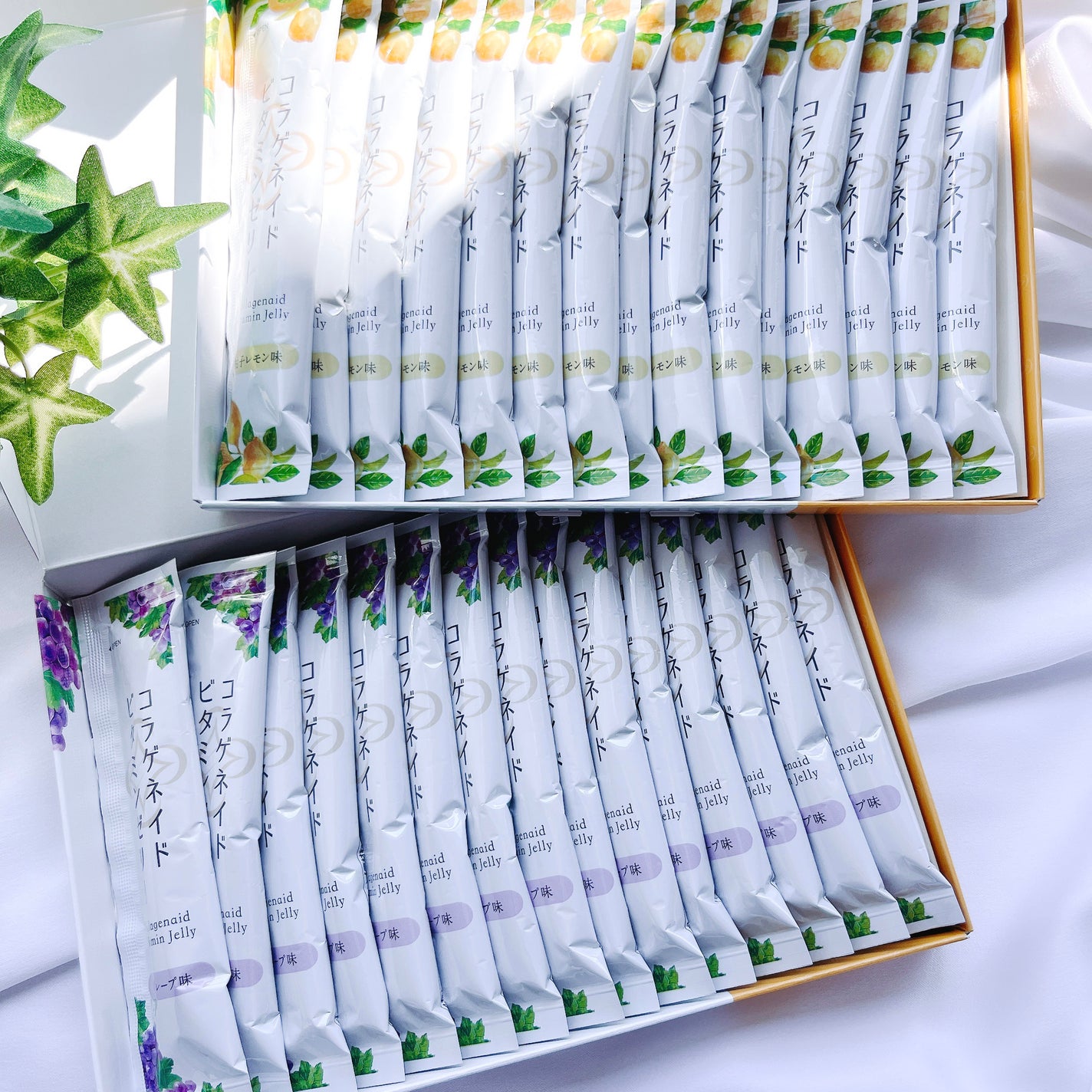 コラゲネイド ビタミンゼリー グレープ味/新田ゼラチンダイレクト/ゼリー飲料を使ったクチコミ(6枚目)