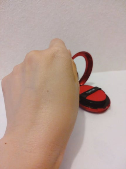 マスク フィット レッド クッション/TIRTIR(ティルティル)/クッションファンデーションを使ったクチコミ(5枚目)