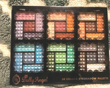 30COLORSEYESHADOWPALETTE/Dolly Angel/アイシャドウパレットを使ったクチコミ（1枚目）