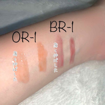 UR GLAM LIP OIL/U R GLAM/リップグロスを使ったクチコミ(3枚目)