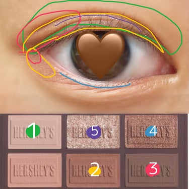 ハーシー プレイカラーアイズミニ/ETUDE/アイシャドウパレットを使ったクチコミ（2枚目）