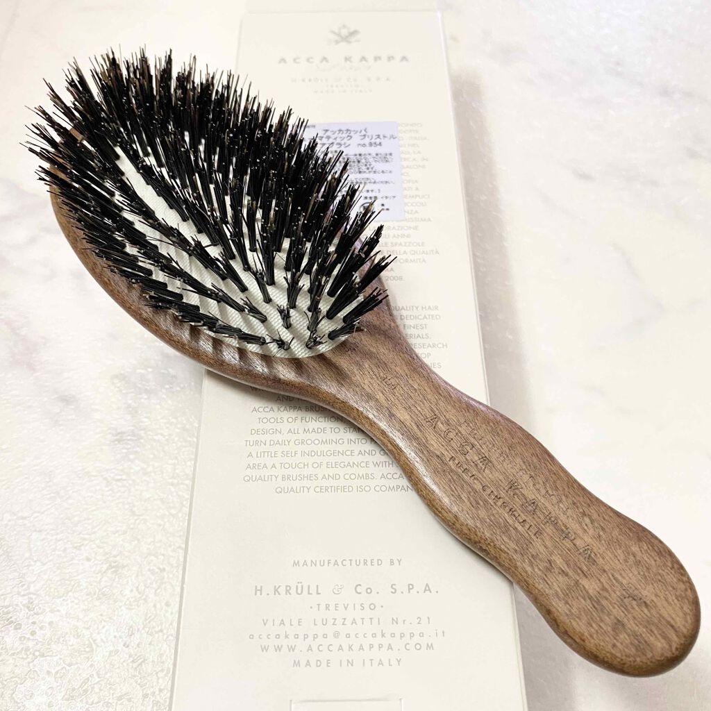 プロフェッショナル ヘアブラシ ニューマティック ブリストル 941/ACCA KAPPA(アッカカッパ)/ヘアブラシを使ったクチコミ(3枚目)
