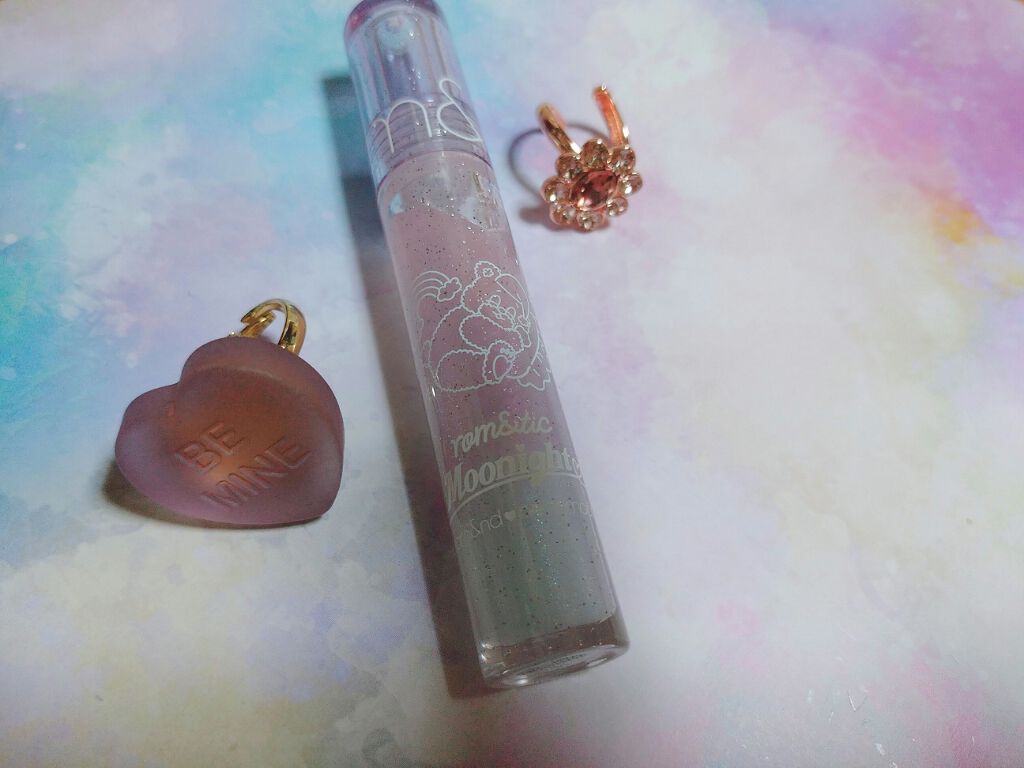 グラスティングウォーターグロス/rom&nd/リップグロスを使ったクチコミ(1枚目)