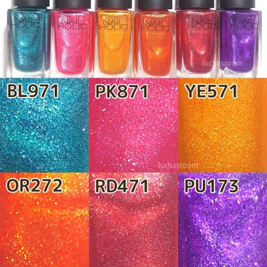 ネイルホリック Glamour Glitter PK871/ネイルホリック/マニキュアを使ったクチコミ（2枚目）