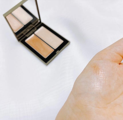 THREE シマリング グロー デュオ/THREE/クリームハイライトを使ったクチコミ(3枚目)