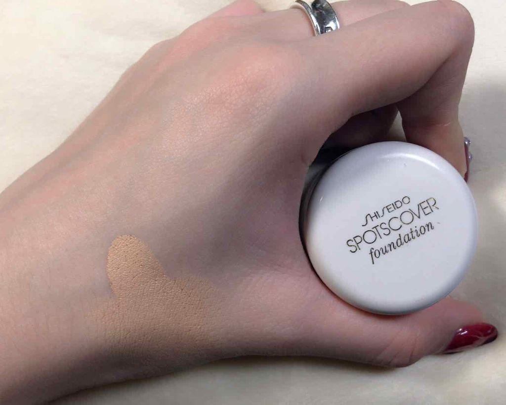 スポッツカバー ファウンデイション/SHISEIDO/クリームコンシーラーを使ったクチコミ(1枚目)