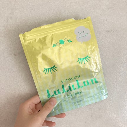 瀬戸内ルルルン(レモンの香り)/ルルルン/シートマスク・パックを使ったクチコミ(1枚目)