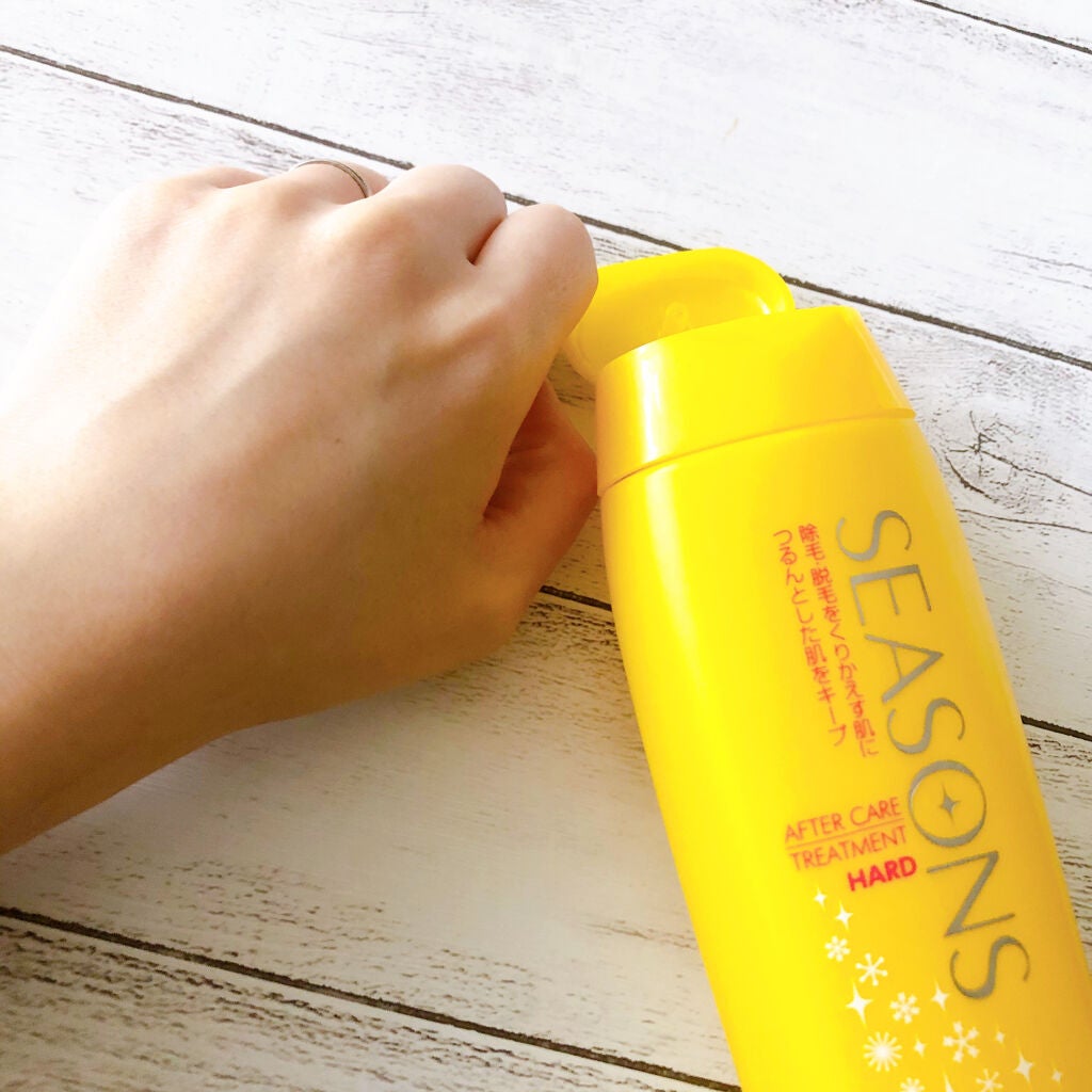 シーズンズ アフターケアトリートメント<ハード>/SEASONS/ボディローションを使ったクチコミ(3枚目)