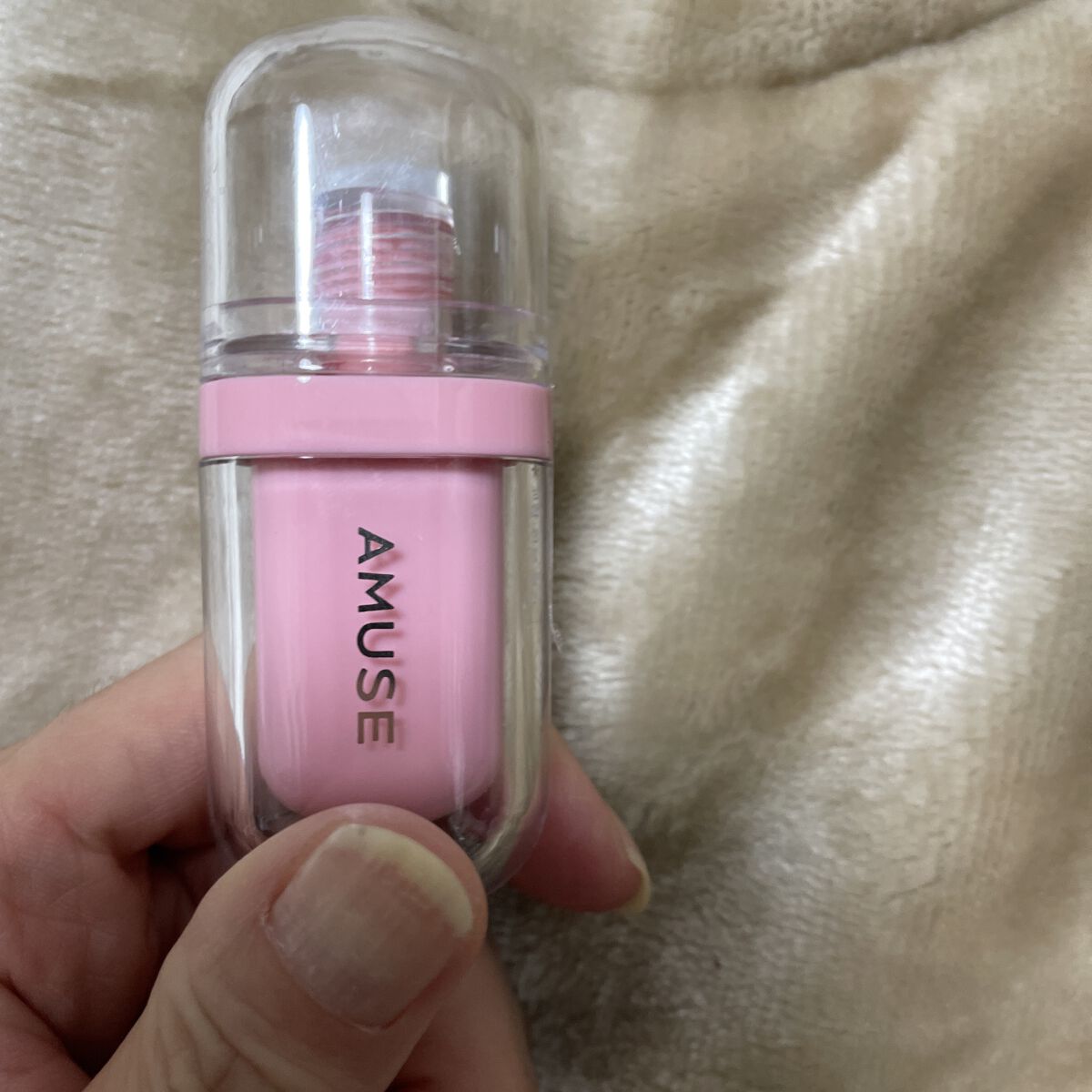 ジェルフィットティント/AMUSE/リップティントを使ったクチコミ（1枚目）