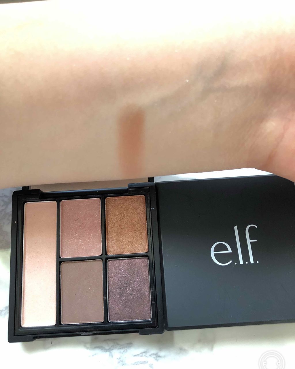 クレイ・アイシャドウ・パレット/e.l.f. Cosmetics/アイシャドウパレットを使ったクチコミ（2枚目）
