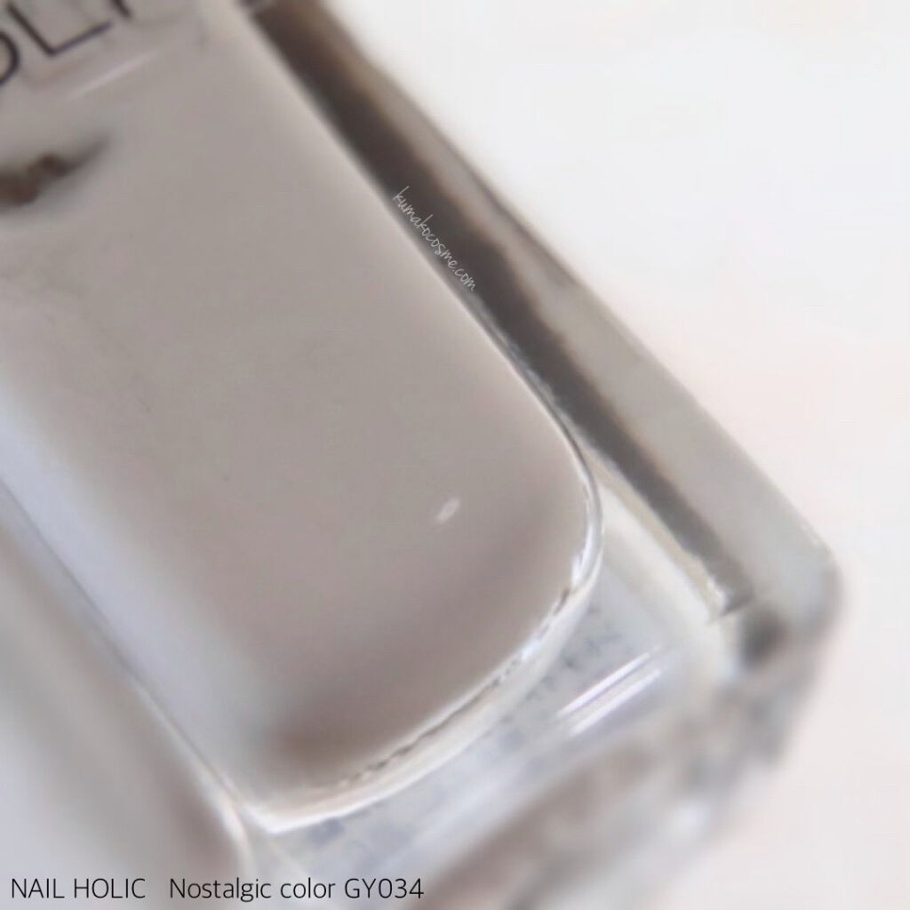 ネイルホリック Nostalgic color GY034/ネイルホリック/マニキュアを使ったクチコミ（3枚目）