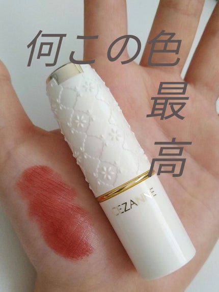 ラスティング リップカラーN/CEZANNE/口紅を使ったクチコミ(1枚目)