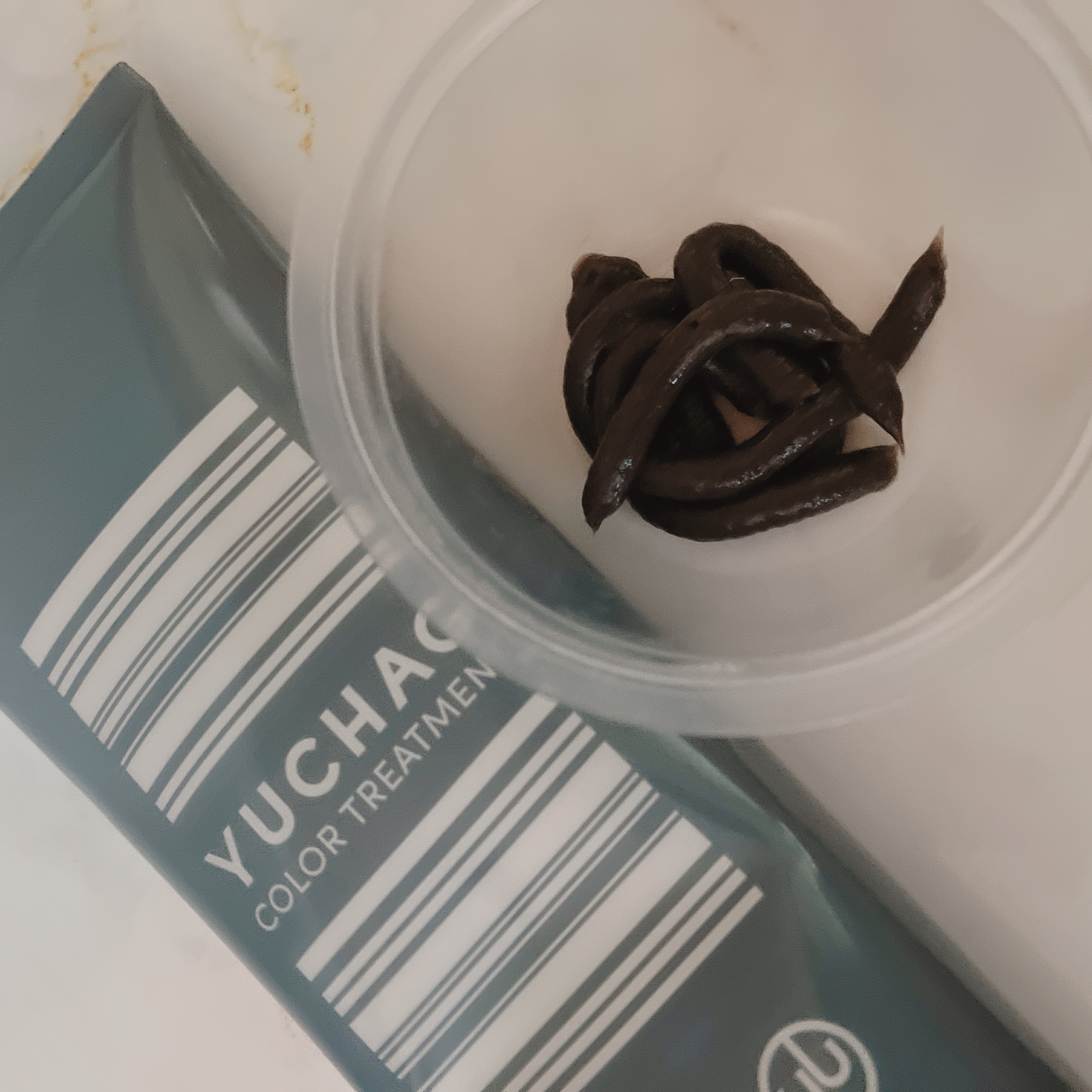 ユチャ　カラーシャンプー/カラートリートメント/YUCHAG/市販シャンプーを使ったクチコミ（3枚目）