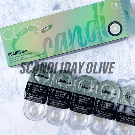 SCANDI 1day/OLENS/カラーコンタクトレンズを使ったクチコミ(5枚目)