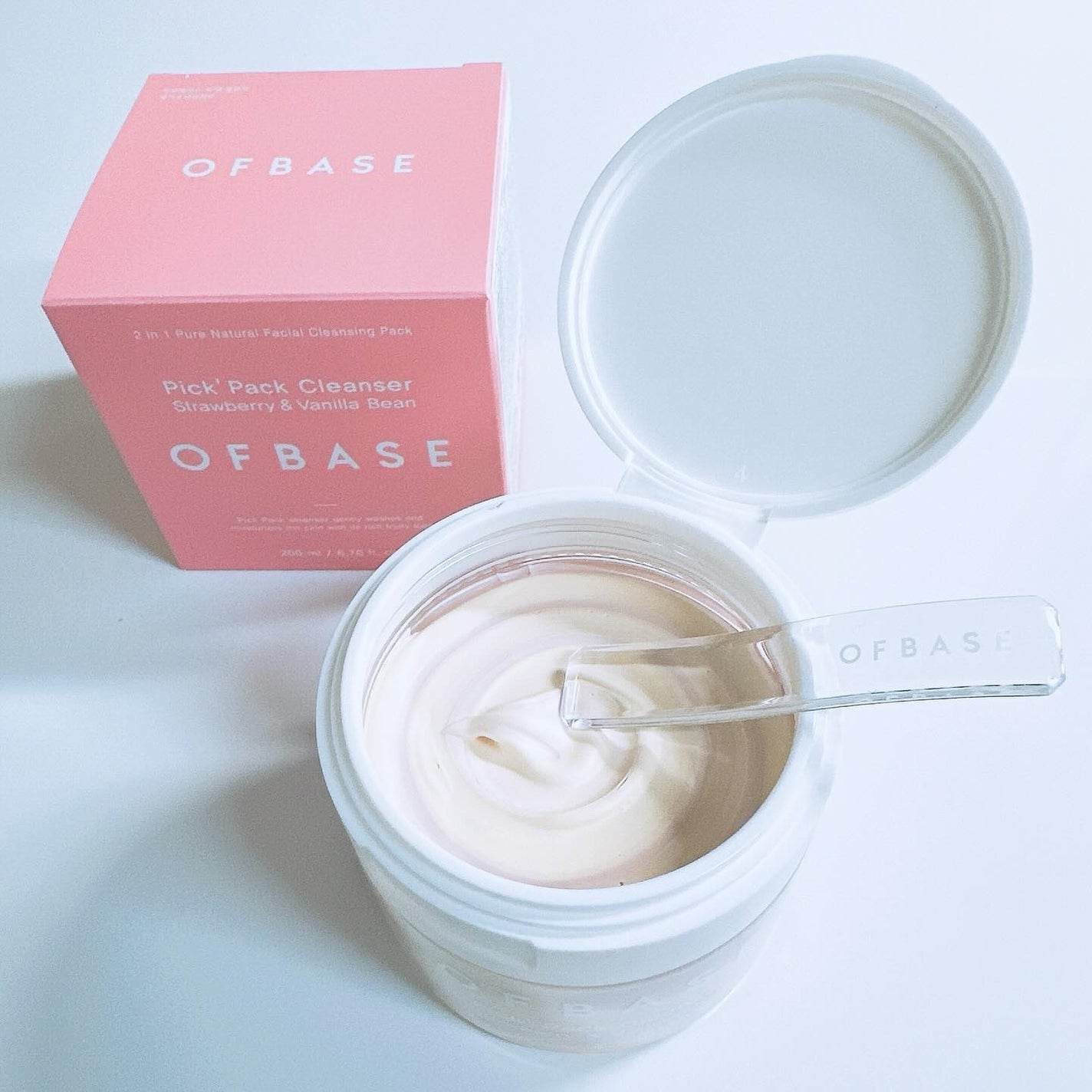 ピックパッククレンザー イチゴ&バニラビーン/OFBASE/洗い流すパック・マスクを使ったクチコミ(6枚目)