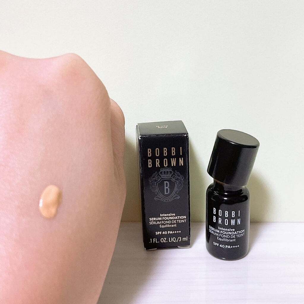 インテンシブ スキン セラム ファンデーション SPF40（PA++++）/BOBBI BROWN/リキッドファンデーションを使ったクチコミ（3枚目）
