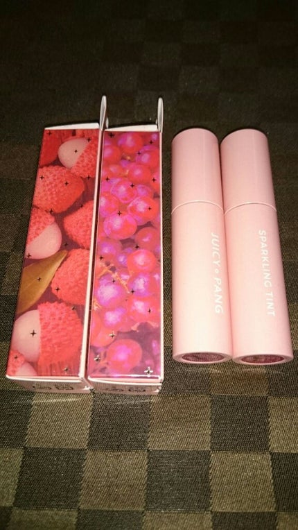 アピュー ジューシーパン スパークリングティント/A’pieu/口紅を使ったクチコミ(3枚目)