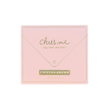 Chu's me 1day シフォンブラウン