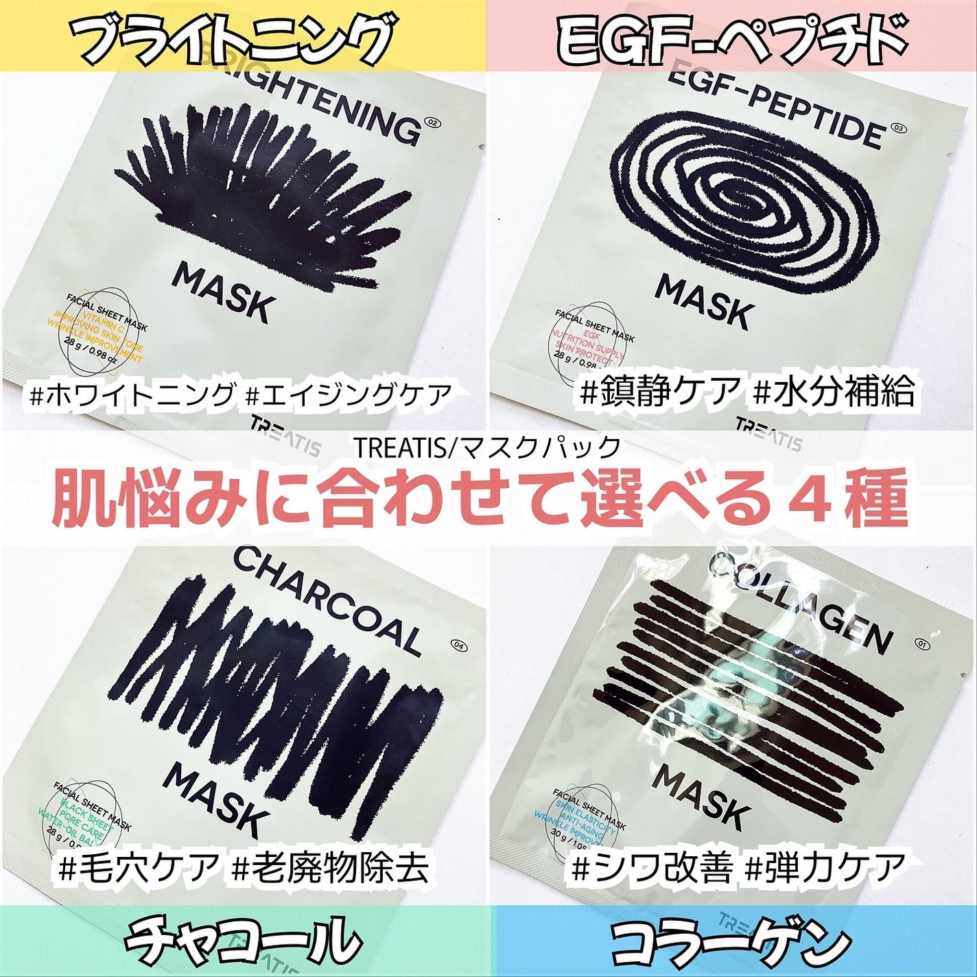 ブライトニングマスク/TREATIS/シートマスク・パックを使ったクチコミ(4枚目)