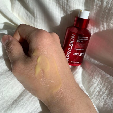 ビタミンACEセラム/APRILSKIN/美容液を使ったクチコミ(3枚目)