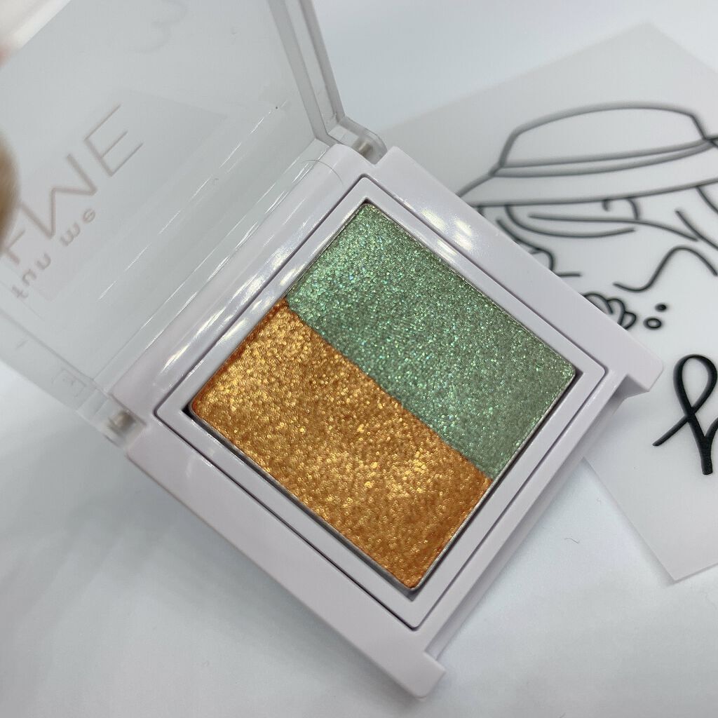 ラメシャワーシャドウ/funme+ME/ジェル・クリームアイシャドウを使ったクチコミ(6枚目)