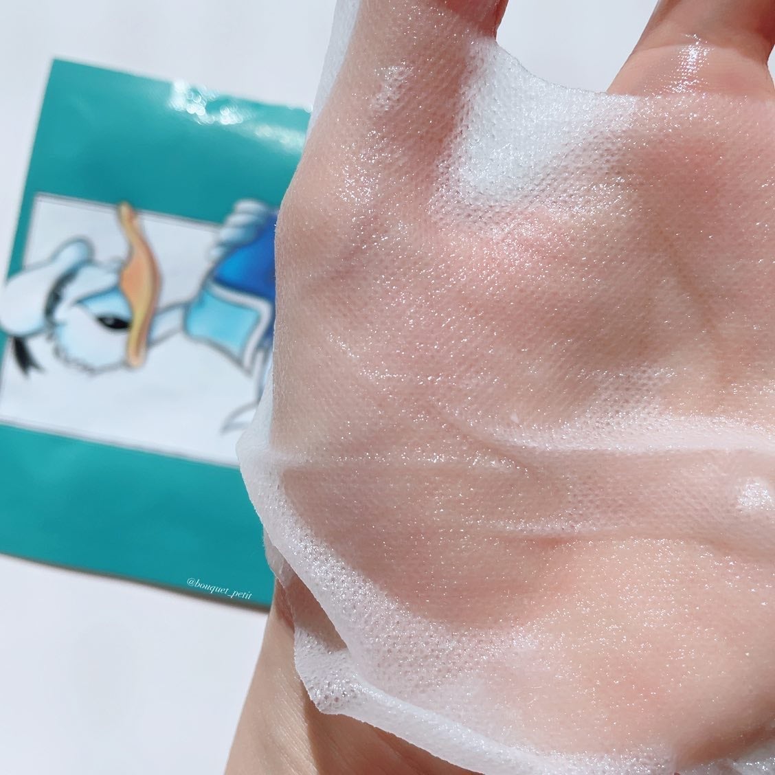 ディズニー100周年記念フェイスマスク マリンルミナスパールモイスチャー シートマスクプラス 真珠エキス/JMsolution-japan edition-/シートマスク・パックを使ったクチコミ(8枚目)