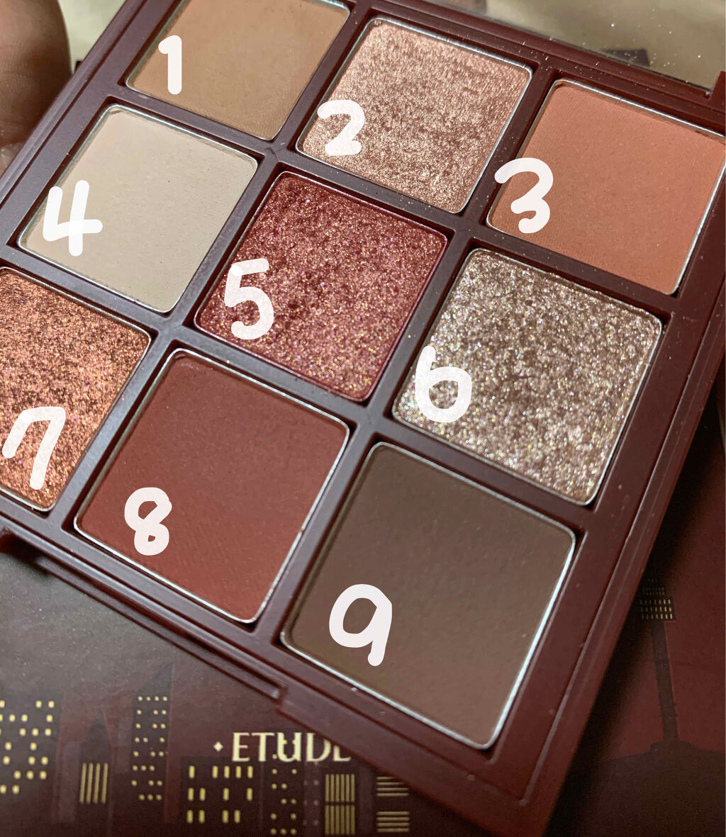 プレイカラーアイズ チリームーン/ETUDE/アイシャドウパレットを使ったクチコミ（2枚目）