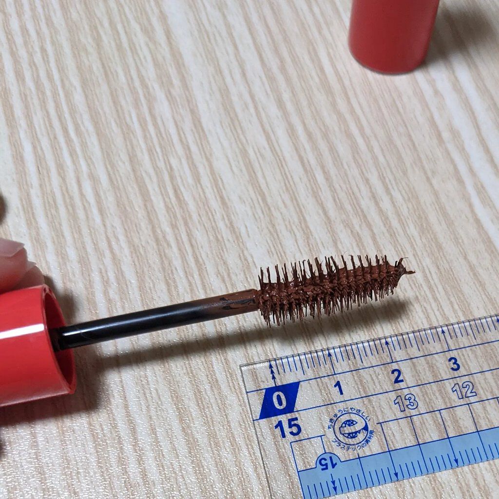 ニュアンスカラーマスカラ/BABYMEE/マスカラを使ったクチコミ（3枚目）