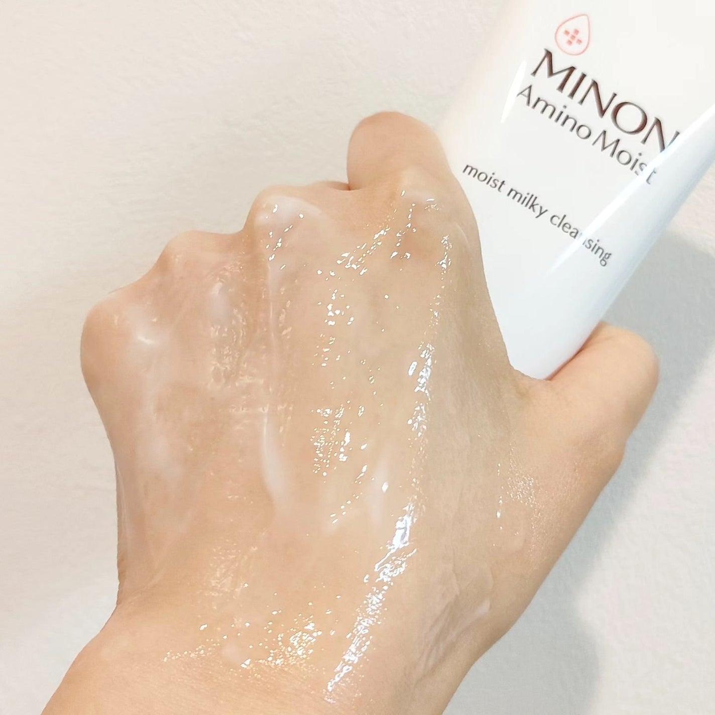 ミノン アミノモイスト モイストミルキィ クレンジング/ミノン/ミルククレンジングを使ったクチコミ(4枚目)