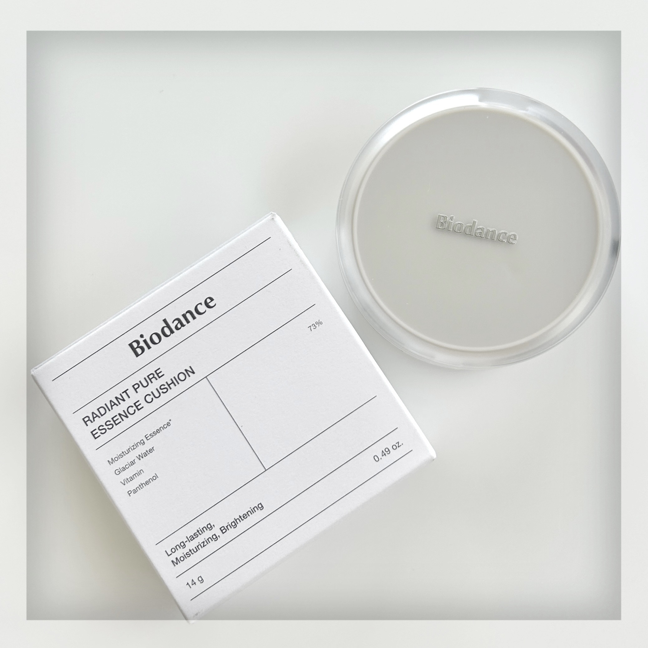 ラディアントピュア エッセンスクッション/Biodance/クッションファンデーションを使ったクチコミ（1枚目）