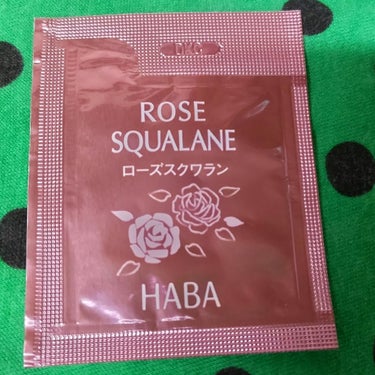 HABA ローズスクワランのクチコミ「HABA✨
ローズスクワラン🌹
スクワランは、もともと皮脂に含まれる天然のうるおい成分
乾燥や.....」（1枚目）